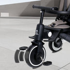 Foryourlittleone Xplor Ultimate 6 in 1 Foldable Trike - Jet Black (10m-4y)