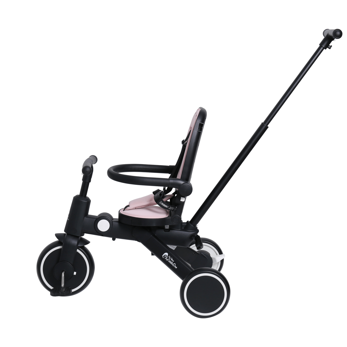 Foryourlittleone Xplor Plus 6 in 1 Foldable Trike - Pastel Pink (10m-4y)