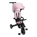 Foryourlittleone Xplor Ultimate 6 in 1 Foldable Trike - Pastel Pink (10m-4y)