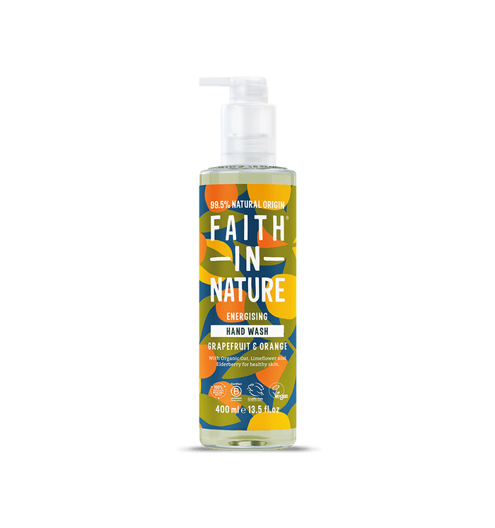 Grapefruit & Orange Hand Wash 400ml – 99.5% Natural Origin