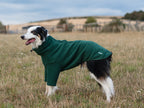 Fleece Dog Jumper - Hunter Green - Wellbeing Pets