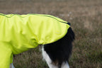 Wide Fit Fleece Dog Jumper - High Viz Yellow - image 4 - Wellbeing Pets