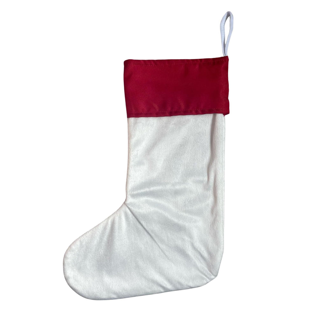 Blank Christmas Stocking