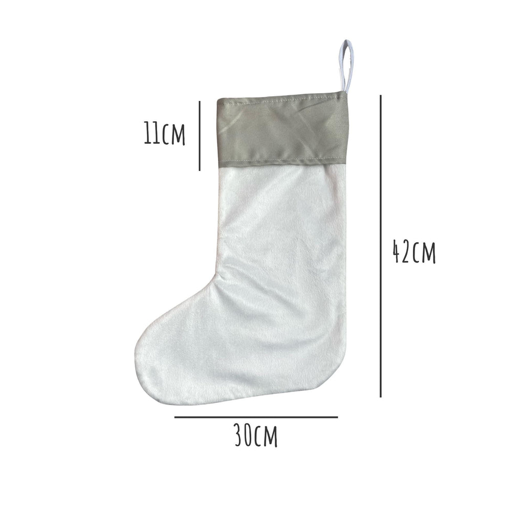 Blank Christmas Stocking