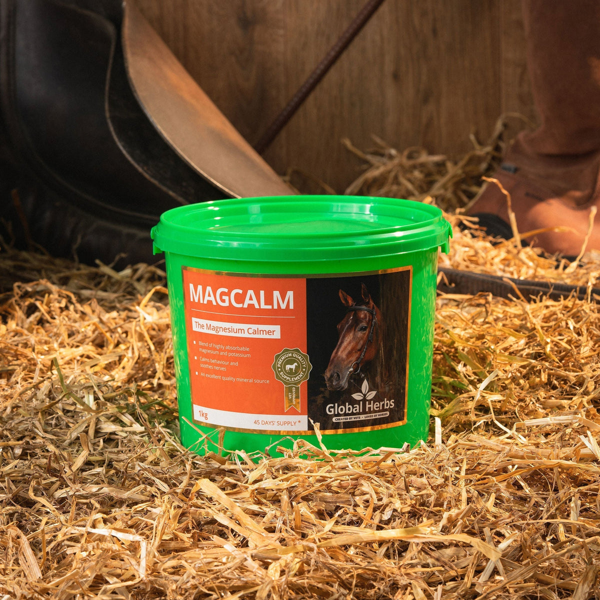 Global Herbs MagCalm for Horses - image 3 - Wellbeing Pets