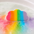 Jumbo Rainbow Cloud Bath Bomb – A Colourful Pick-Me-Up