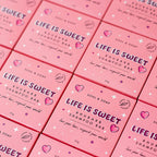 Life Is Sweet Shampoo Bar For All Hair Types - Vegan. Rhubarb Scented