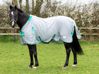 Mesh Fly Rug - Grey/Green - image 3 - Wellbeing Pets