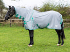 Mesh Fly Rug - Grey/Green - Wellbeing Pets
