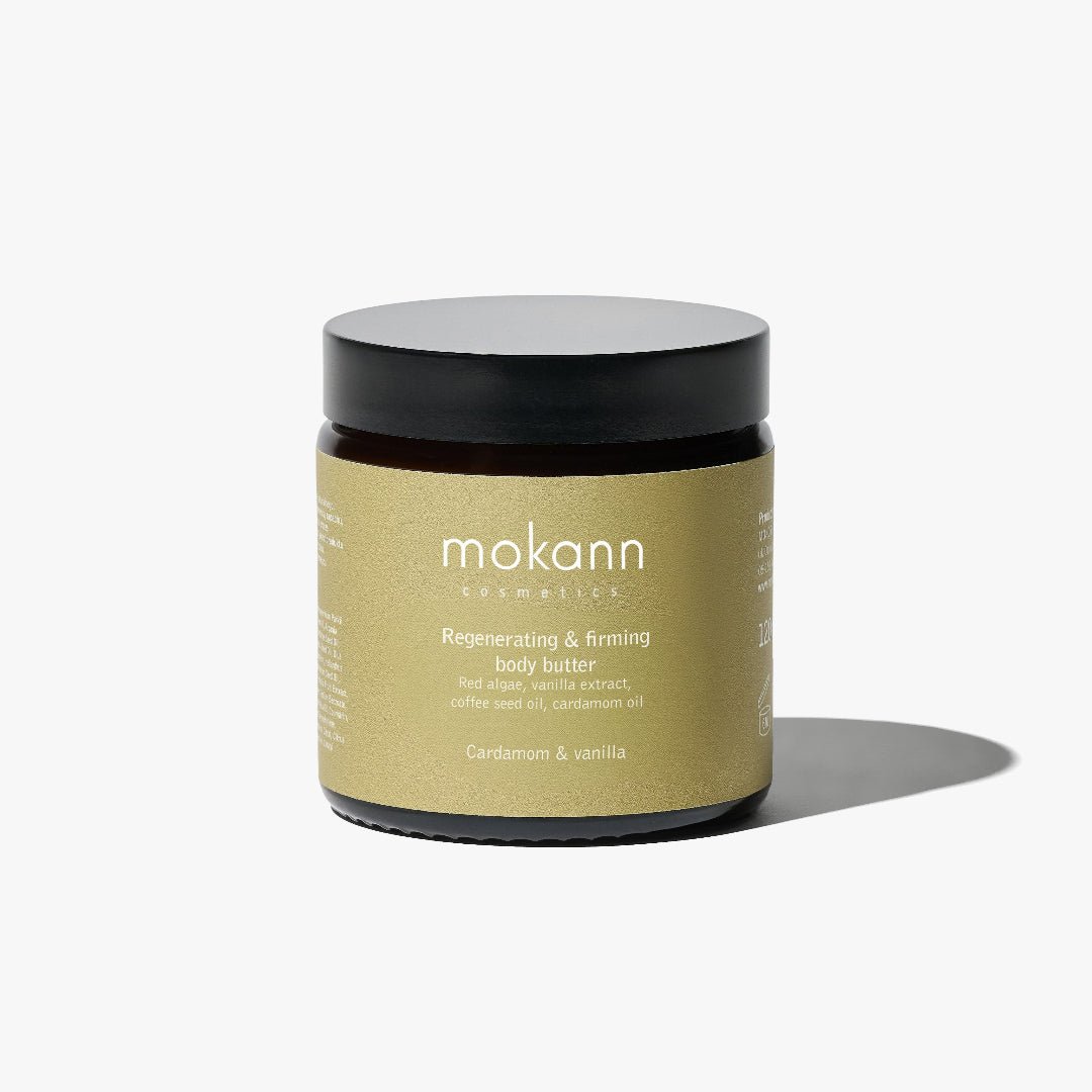BB 2/01/2027 Regenerating & Firming Body Butter CARDAMOM & VANILLA 120ml