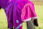 200G FIXED Neck Turnout Rug - Mulberry - image 4 - Wellbeing Pets