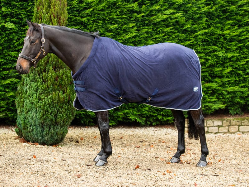 Fleece Horse Rug - Navy - Wellbeing Pets