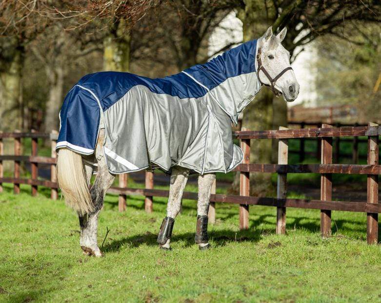 Fly Turnout Combination Rug -Navy (Mesh) - image 5 - Wellbeing Pets