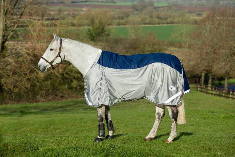 Fly Turnout Combination Rug -Navy (Mesh) - image 3 - Wellbeing Pets