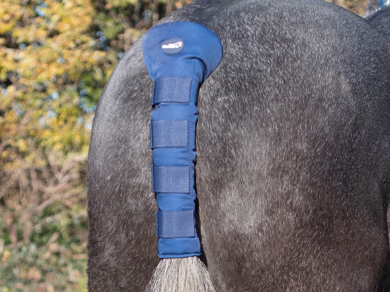 Horse Tail Guard - Navy - Wellbeing Pets