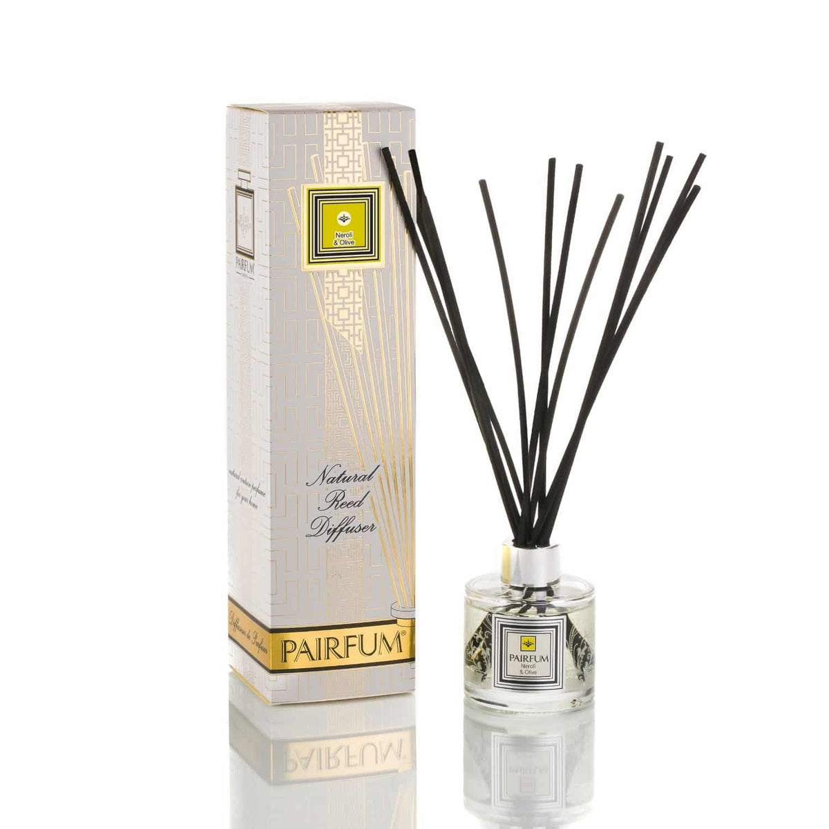 Pairfum London Luxury Reed Diffuser Classic Neroli & Olive 100ml +10 Reeds
