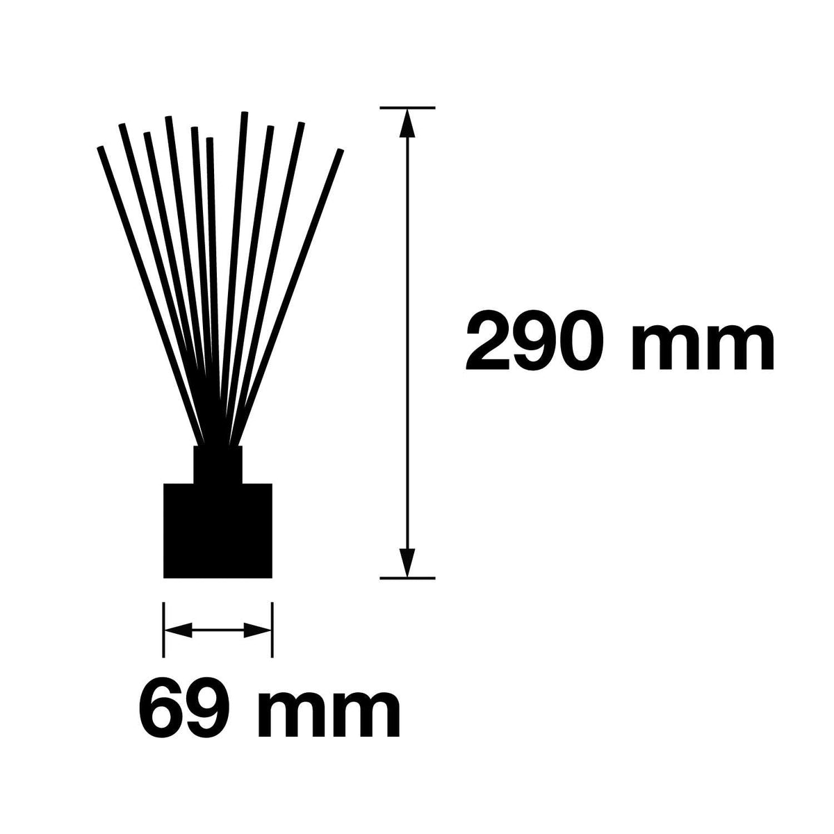 Pairfum London Luxury Reed Diffuser Classic Neroli & Olive 100ml +10 Reeds