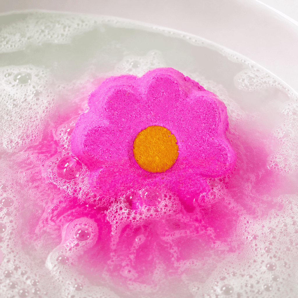 Pink Blossom Bath Bomb – Bloom Mood