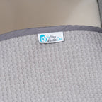 Pod Grey Waffle Moses Basket Bedding Set (Basket Not Included!)