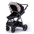 Pram Fur Hood Trim Attachment for Pushchair