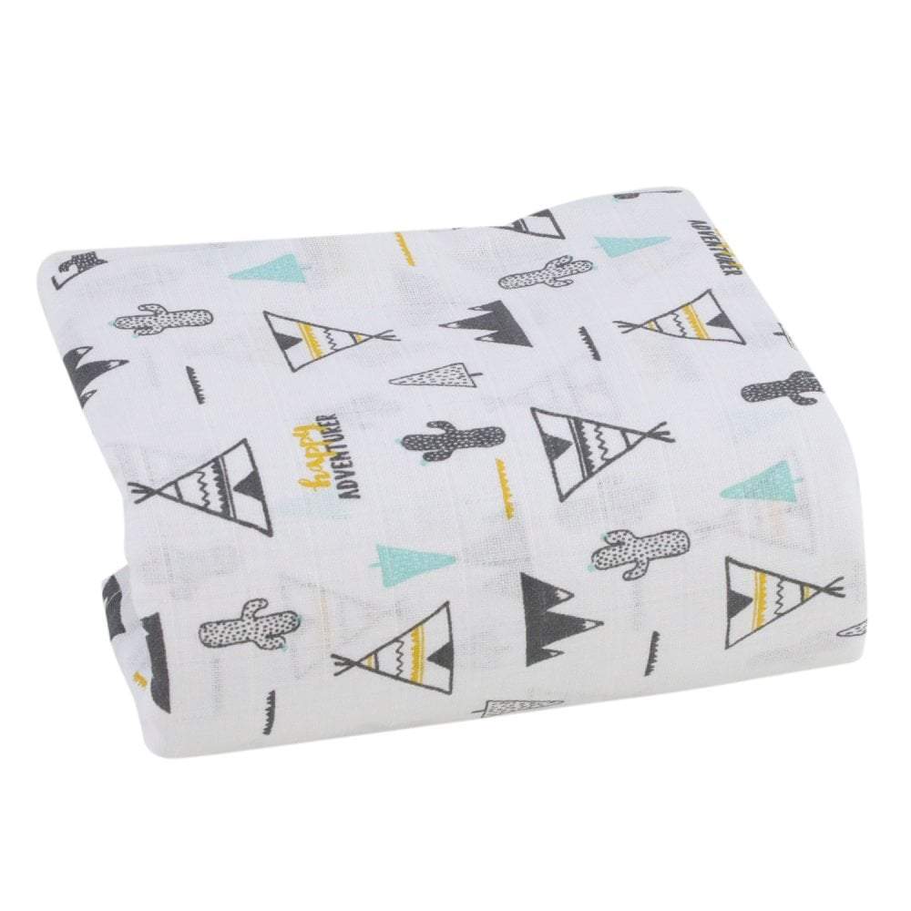 Printed Muslin Squares 100% Cotton 80x80cm