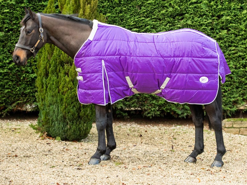 400g Detachable Neck Stable Rug - Purple - image 4 - Wellbeing Pets