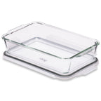 Borosilicate Glass Lasagne Dish with Lid - 2.2L