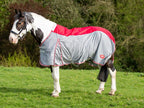 WIDE FIT Fly Turnout Combination Rug - Red (Mesh) - image 6 - Wellbeing Pets