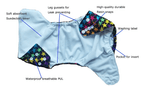 Reusable Baby Cloth Nappies With Insert - Choice of 11 Designs