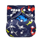 Reusable Baby Cloth Nappies With Insert - Choice of 11 Designs