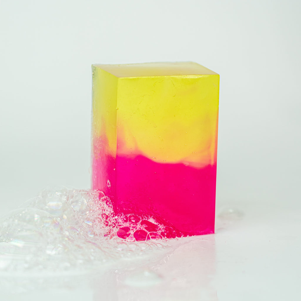 Rhubarb and Rose Soap