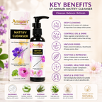 Mattifying Facial Cleanser for Oily & Combination Skin (100ml) | Ammuri