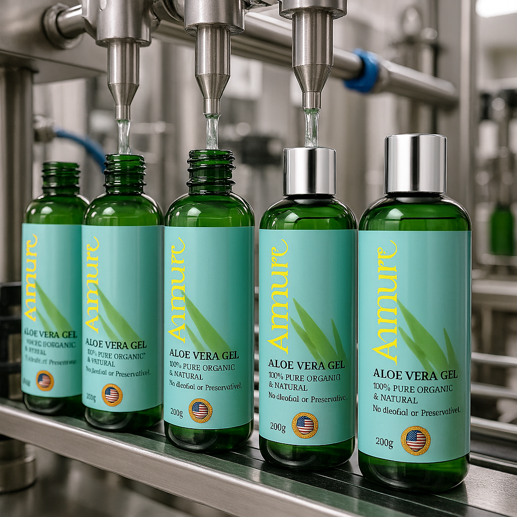 Aloe Vera Gel 300g Bottle – Face, Body & Hair | Ammuri