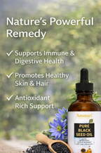 Cold-Pressed Black Seed Oil for Skin & Hair | Ammuri