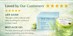 Aloe Vera Gel 300g Jar – Face, Body & Hair | Ammuri