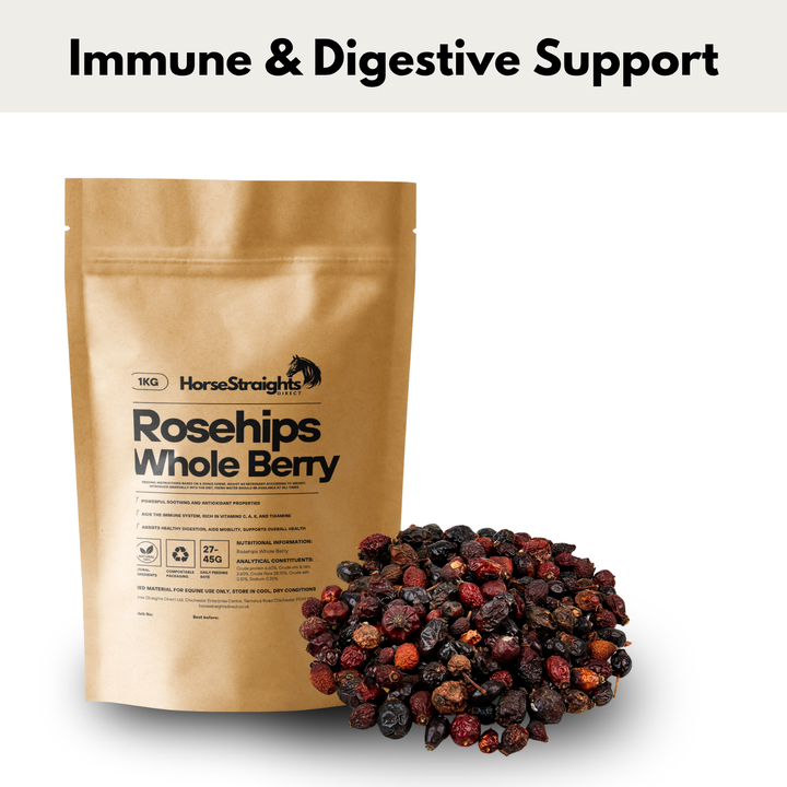 Rosehip Whole Berry for Horses