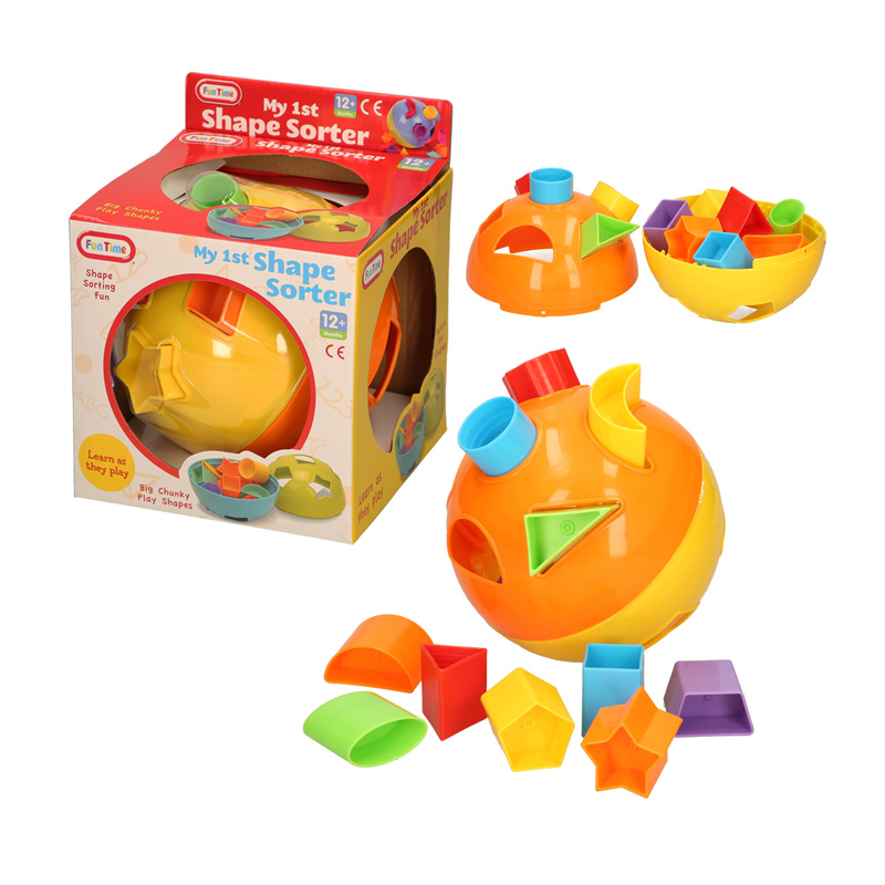 Shape Sorter Ball – Colourful Chunky Learning Toy for Toddlers (12 Months+)