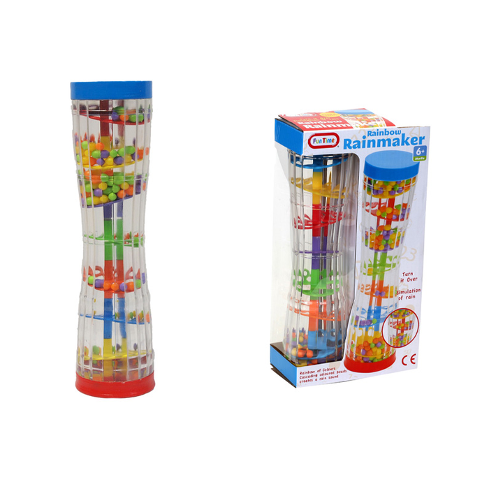Rainbow Rainmaker Sensory Toy – Soothing Sounds & Bright Colours (6 Months+)