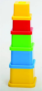 Bathtime Play Set – Nesting Cups, Boats, Sailors & Fish Bath Toy Set