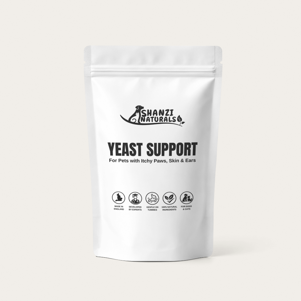 Yeast Support Powder for Dogs & Cats by Shanzi Naturals