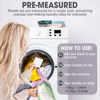 Simple Living Eco Laundry Detergent Sheets | 32 Washes | Made In UK