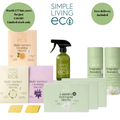Simple Living Eco Ultimate Cleaning & Laundry Starter Kit Bundle