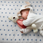 Spacesaver Cot Fitted Sheet 100% Cotton 100x52cm