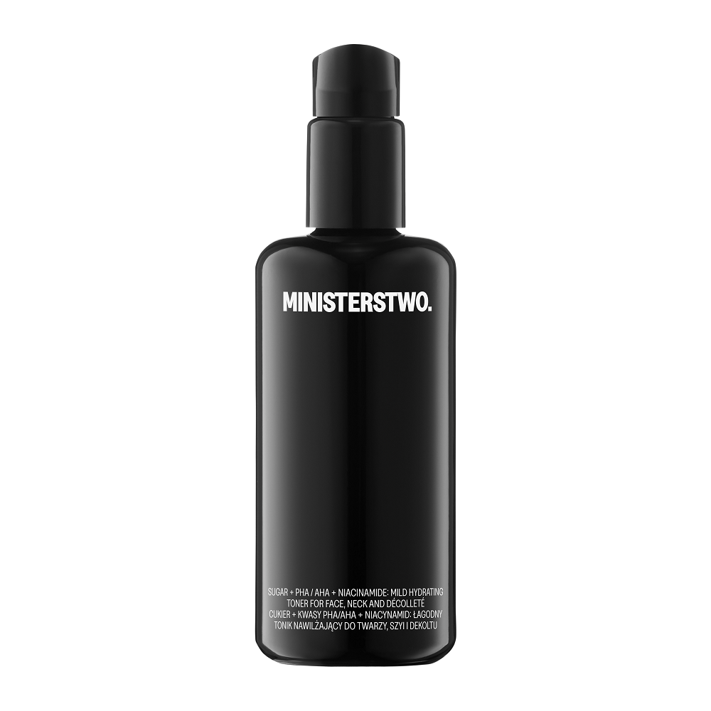 SUGAR +PHA/AHA +Niacinamide: Mild Hydrating Toner for face, neck & decollete 200ml