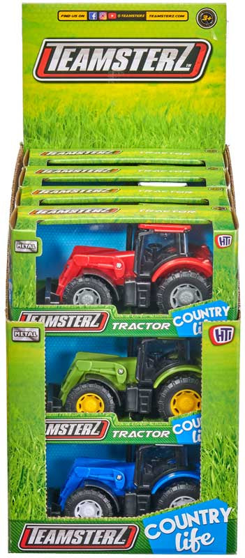 Teamsterz 1:43 Scale Tractor – Farm Vehicle Toy for Kids