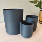 Modern Kitchen Utensil Holder - Triple Cup Organiser for Spatulas, Whisks & Cutlery