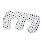 Twin Pregnancy Nursing Pillow - Silver Stars