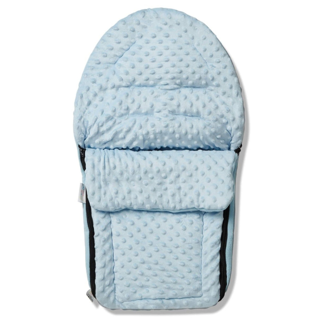 Universal Dimple Car Seat Footmuff / Cosy Toes - Fits All 3 And 5 Point Harnesses