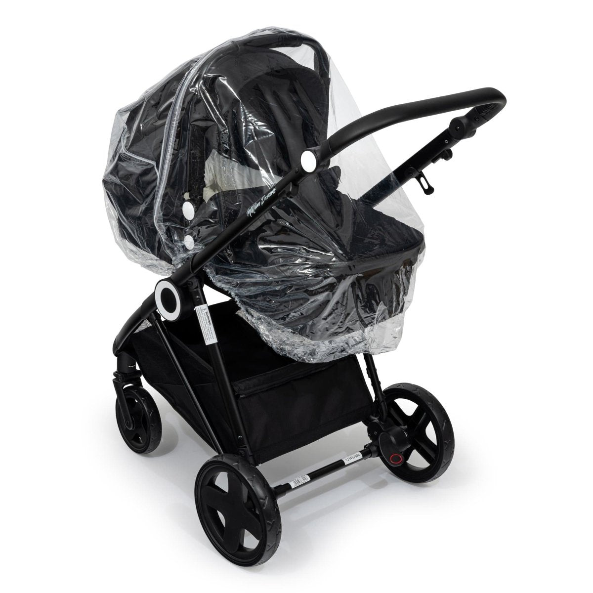Universal Rain Cover For 2 in 1 Prams - Fits All Models
