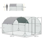 PawHut Walk-In Chicken Run | 2.8 x 3.8 x 2m - product image 4 - Wellbeing Pets